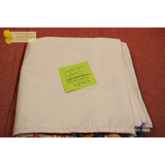 Pillowfort 42x63" Tassel Kids' Blackout Rod Pocket Window Curtain Panel* - Picture 5 of 5